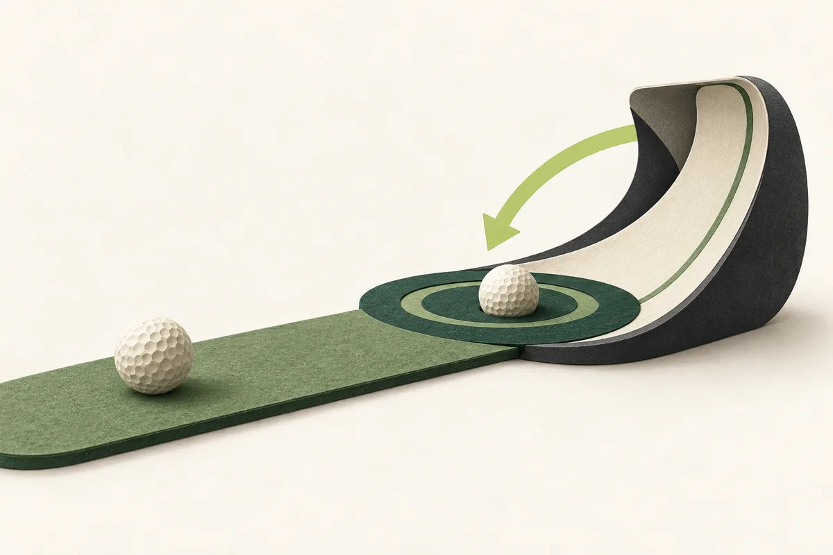 PuttOUT Pressure Putt Trainer: What It Adds to a Putting Mat